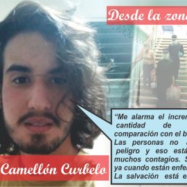 Nuestros protagonistas en el apoyo a la zona roja Nuestros protagonistas en el apoyo a la zona roja