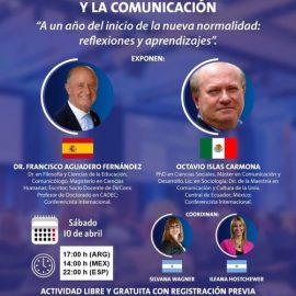 Conversatorio internacional “La reinvención de las relaciones y la comunicación” Conversatorio internacional “La reinvención de las relaciones y la comunicación”