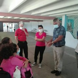 Nuevo grupo de jóvenes por la vida a zona roja en la UNISS Nuevo grupo de jóvenes por la vida a zona roja en la UNISS