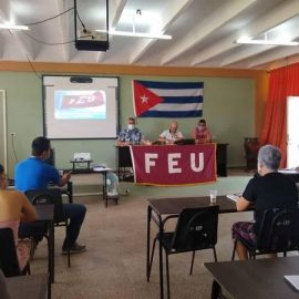 Proceso eleccionario de la FEU en la UNISS Proceso eleccionario de la FEU en la UNISS