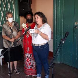 Cátedra del Adulto Mayor de la UNISS recibe placa conmemorativa “Por las Sendas de Serafín” Cátedra del Adulto Mayor de la UNISS recibe placa conmemorativa “Por las Sendas de Serafín”