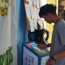 La FEU en proceso eleccionario (+ fotos) La FEU en proceso eleccionario (+ fotos)