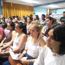 Sesionan las últimas Plenarias del X Congreso de la FEU en la UNISS Sesionan las últimas Plenarias del X Congreso de la FEU en la UNISS