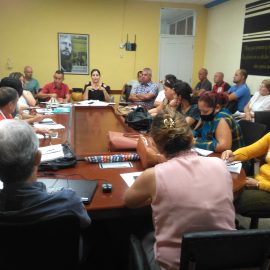 Analizan en la UNISS condiciones para el reinicio de las actividades docentes Analizan en la UNISS condiciones para el reinicio de las actividades docentes