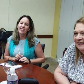 Encuentro de trabajo con la viceministra del MES, Dr. C. Alicia Alonso Becerra Encuentro de trabajo con la viceministra del MES, Dr. C. Alicia Alonso Becerra