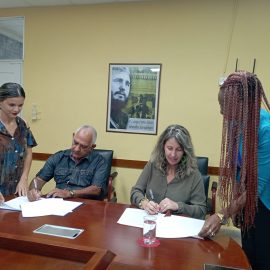 Firma de nuevos convenios marcos interinstitucionales Firma de nuevos convenios marcos interinstitucionales