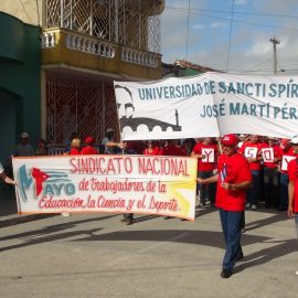 La UNISS se alista para el Primero de Mayo La UNISS se alista para el Primero de Mayo