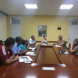 Buró provincial del Partido visita la UNISS Buró provincial del Partido visita la UNISS