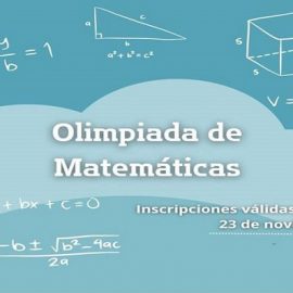 Olimpiada “Matemáticas: el conocimiento es poder” Olimpiada “Matemáticas: el conocimiento es poder”