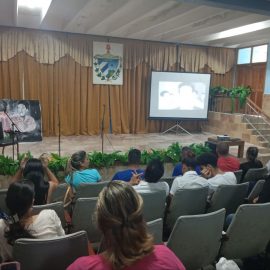 Vespertino en homenaje al Aniversario 67 del Asalto al Palacio Presidencial y Toma de Radio Reloj Vespertino en homenaje al Aniversario 67 del Asalto al Palacio Presidencial y Toma de Radio Reloj