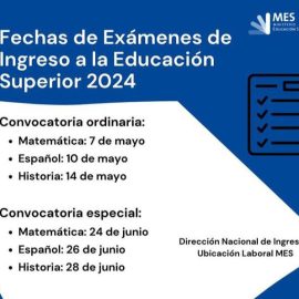 Inician pruebas de ingreso a la Educación Superior Inician pruebas de ingreso a la Educación Superior