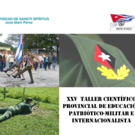 27 de marzo: XXV Taller Científico Provincial de EPMI 27 de marzo: XXV Taller Científico Provincial de EPMI